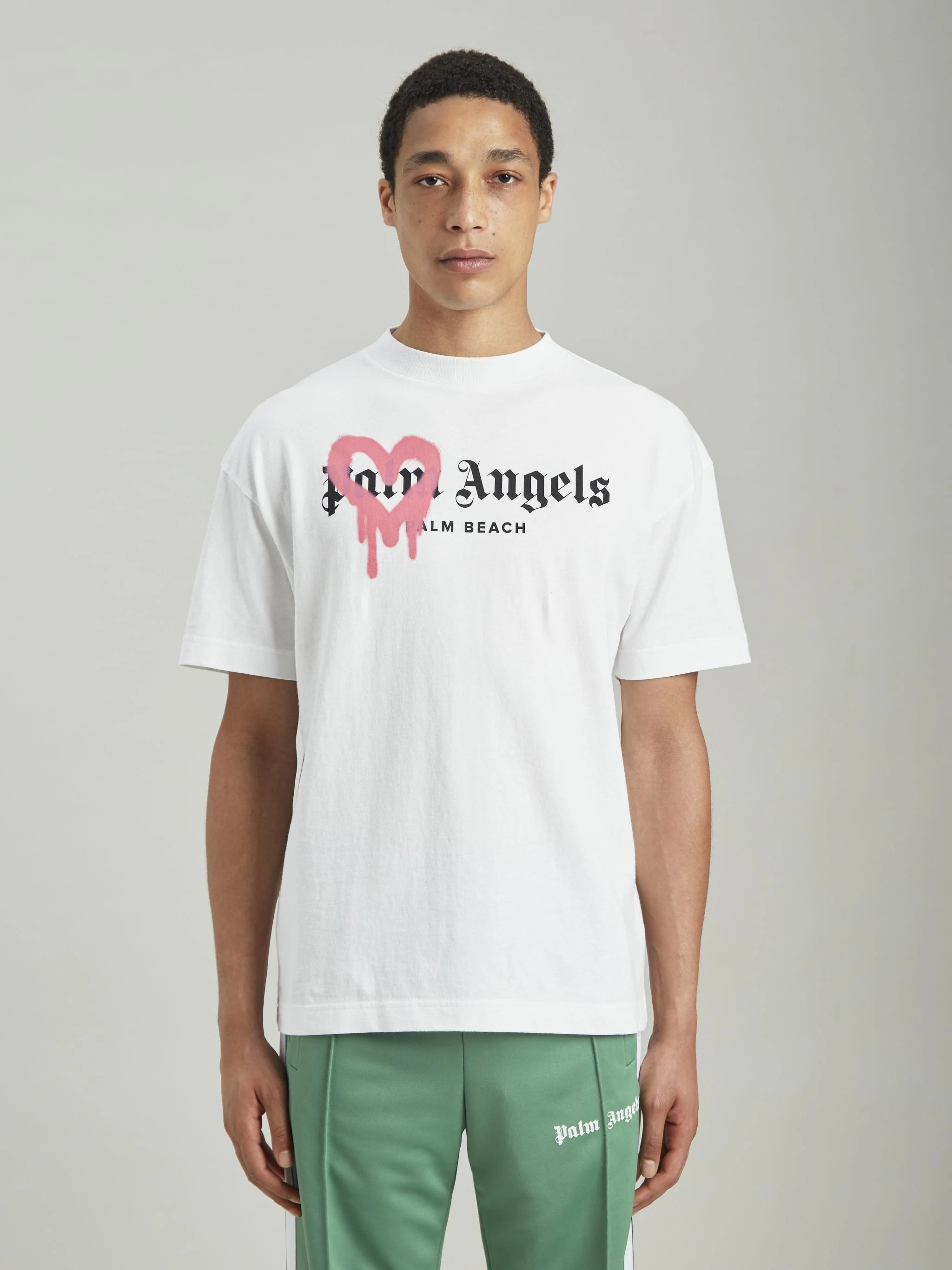 Camisa Palm Angels - Palm Beach Heart Sprayed Logo – Hype Society